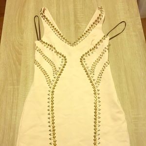 Bebe Studded Bodycon Dress